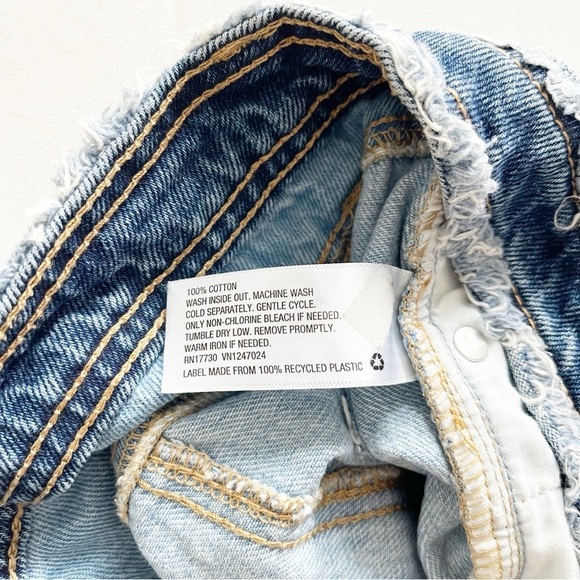 WILD FABLE Women’s Patchwork Denim Shorts - Size 4 - Picture 10 of 11